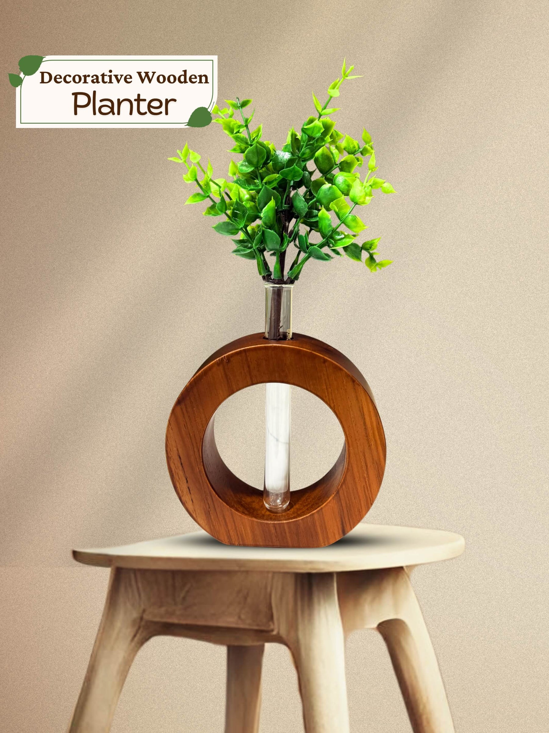 Decorative Wooden Planter