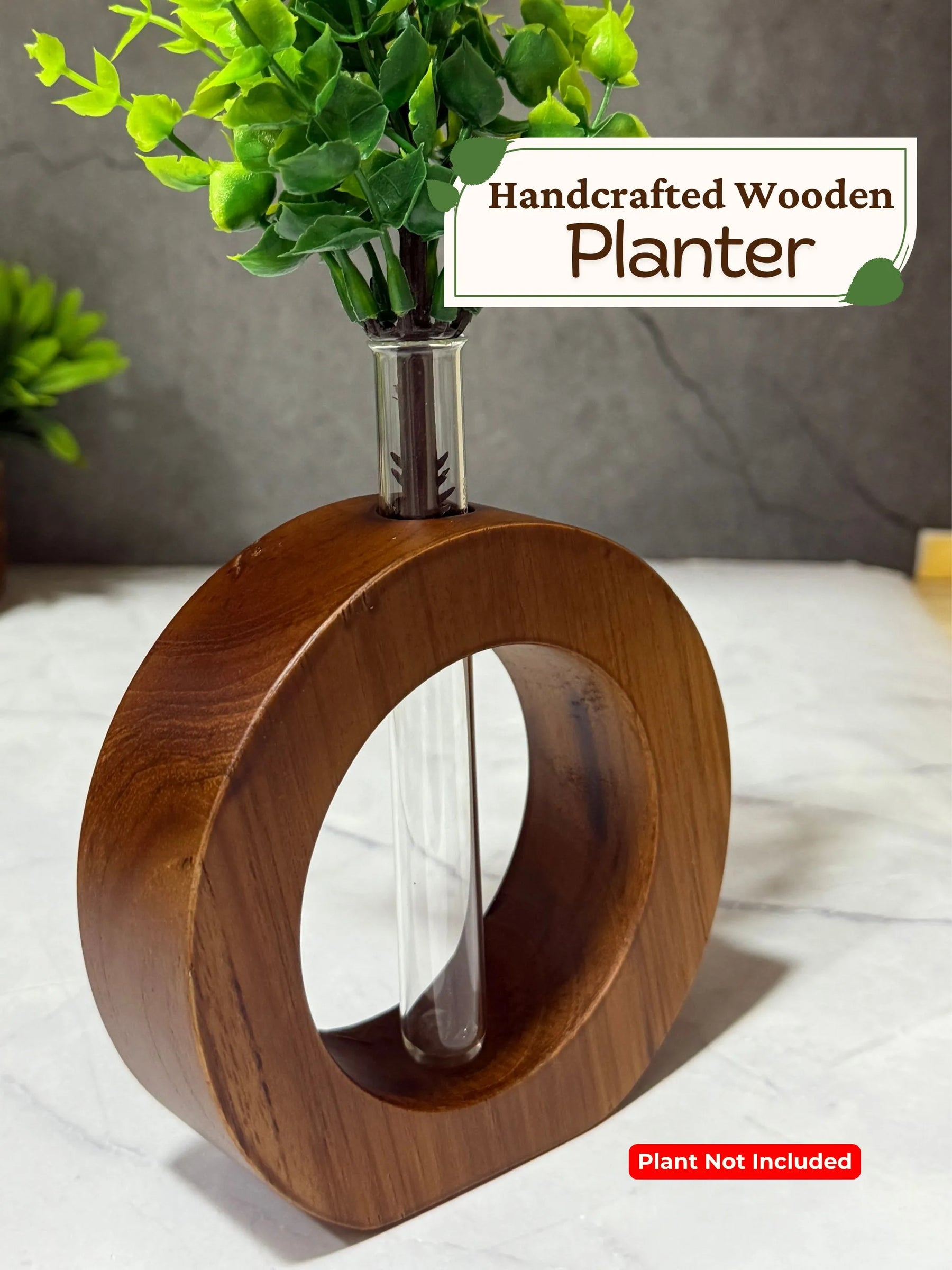 Decorative Wooden Planter