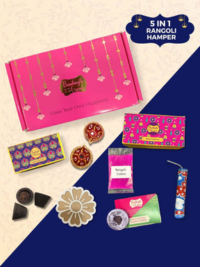 Rangoli Kit - 5 in 1 Diwali Gift Hamper