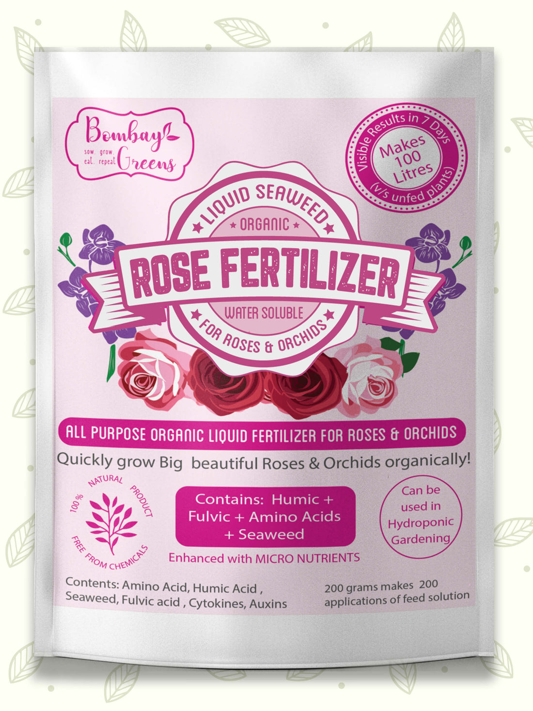 What is the best organic fertilizer for roses?